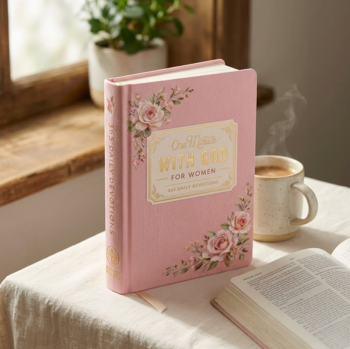 A Beautiful 365-Day Devotional Journal for Women Who Want Peace, Purpose, and Faith Every Morning